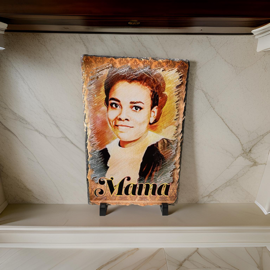 Premium Custom Family Memory Picture Stone for Weddings, Graduations, and More