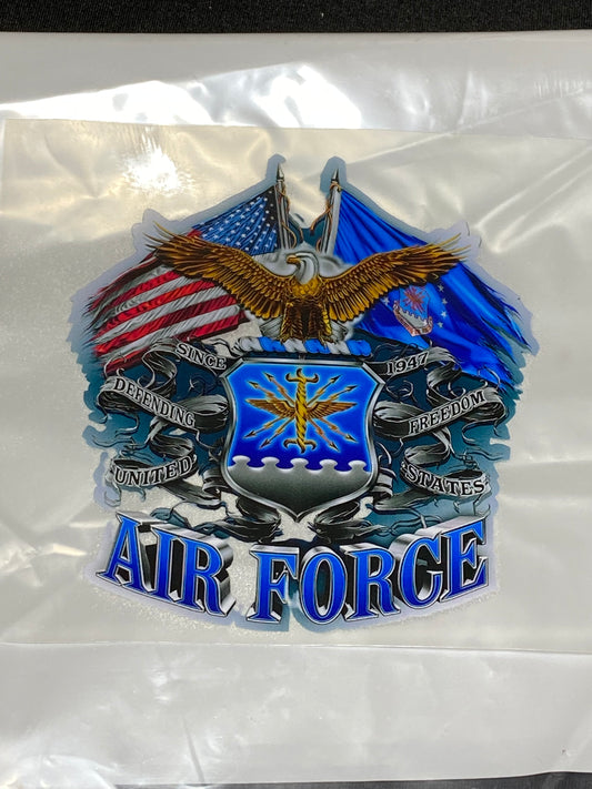 Air Force emblem with eagle