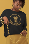 Golden Wisdom Circle - Bling Sweatshirt