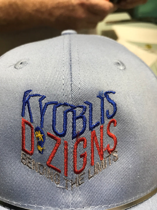 Embroidered Custom Hat - Kyublis D*Zigns