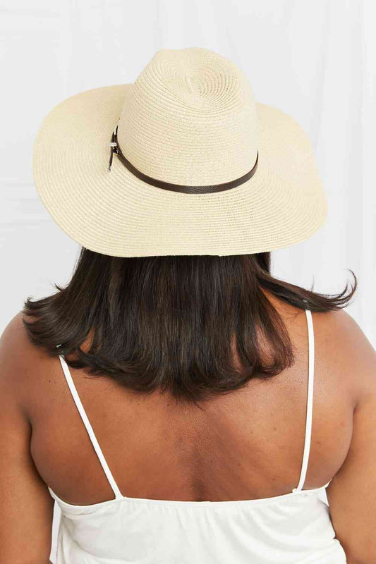 Fame Boho Summer Straw Fedora Hat - Kyublis DZigns