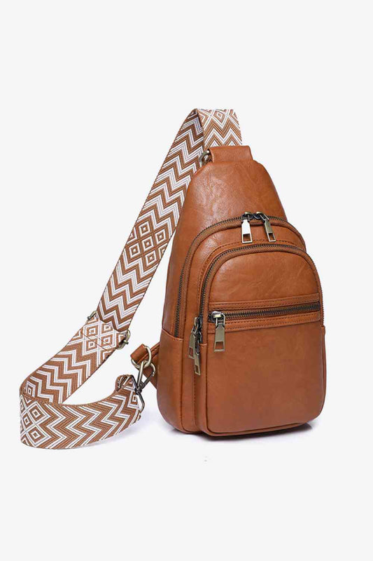 Vegan Leather Sling Bag - Kyublis DZigns