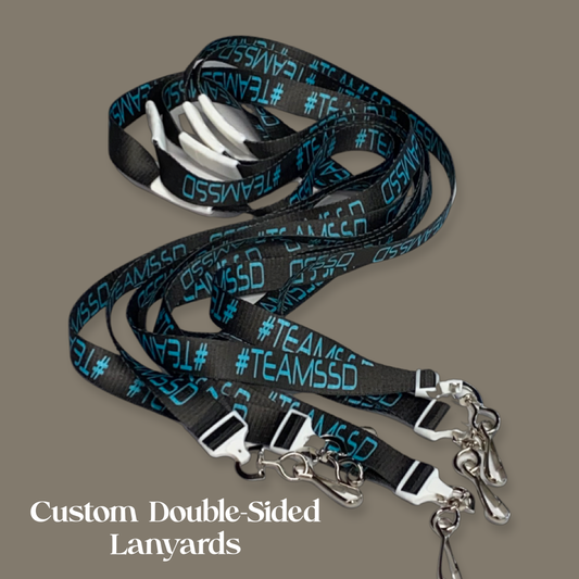 Lanyards - Custom Full-Color - Sold in Sets - Kyublis D*Zigns