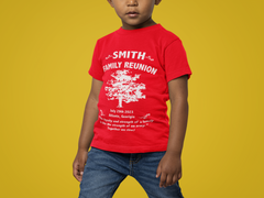 Smith Family Reunion Baby, Toddler and Youth T-Shirts - Kyublis DZigns