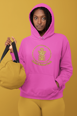 Golden Wisdom Circle - Bling Hoodie