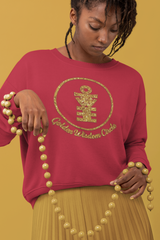 Golden Wisdom Circle - Bling Sweatshirt