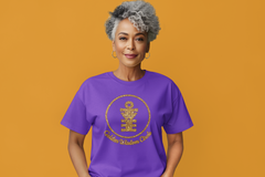 Golden Wisdom Circle - Bling - Unisex Tees