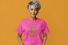 Golden Wisdom Circle - Bling - Unisex Tees