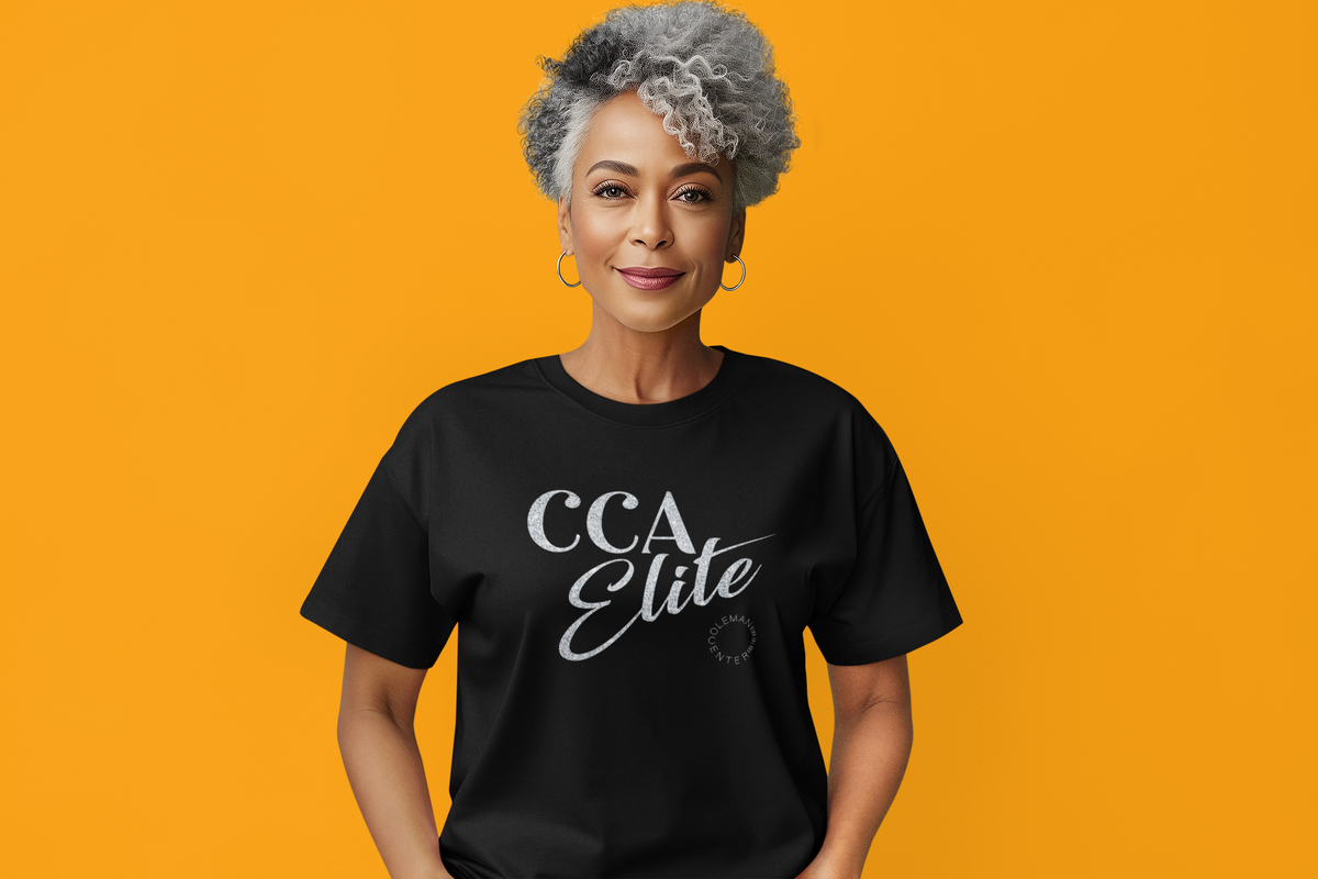 CCA Elite Dance Fan T-Shirt - with Custom Name Added on Back - Kyublis DZigns